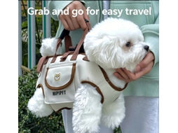 Mochila Transporte Pet Tamanho S 4-8kg 4em1 Portátil Cão Pequeno Confortável