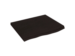 Bathroom Countertop, Bathroom Countertops Vidaxl Cinzeto Madeira De Carvalho (60 X 60 X 4 Cm)