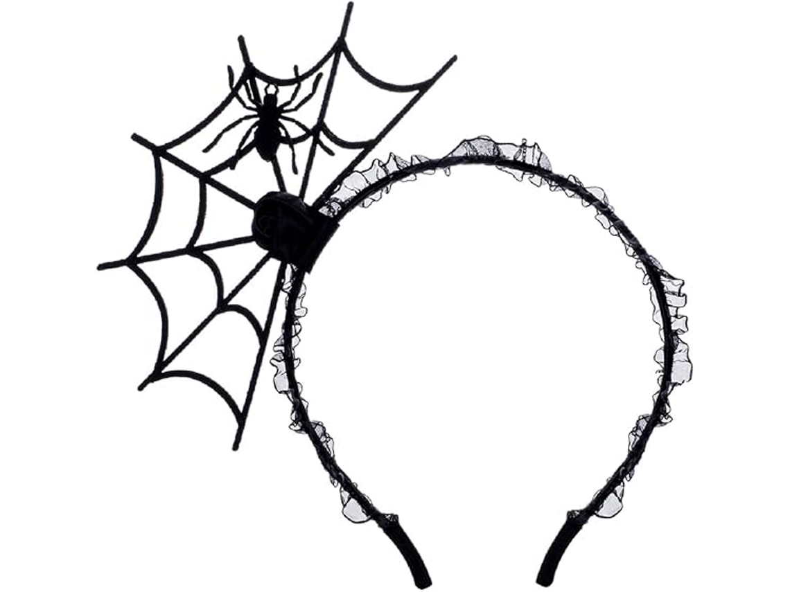 (10 Peças, Teia De Aranha) Halloween Diabo Bandana Festa Vestido Criativo Teia De Aranha Dança Bandana Festival Fantasma Decoração Adereços Cabeça D