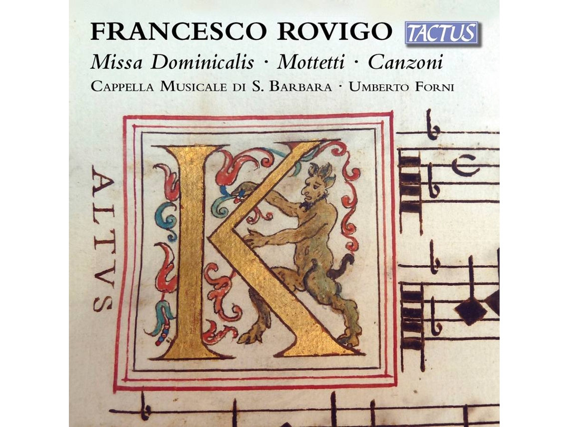 CD Forni/Cappella Musicale di S.Barbara - Missa Dominicalis/Mottetti/Canzoni (1CD)
