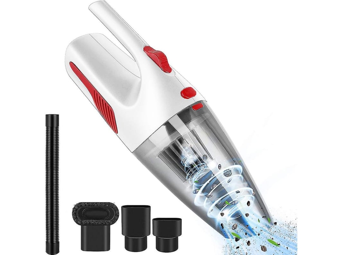 Aspirador De Mão Sem Fio 4500pa Bateria 2200mah Filtro Lavável Com Luz Led Carregamento Usb