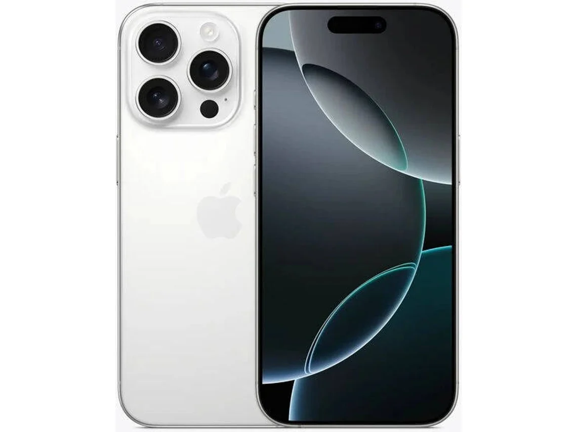 iPhone 16 Pro APPLE (Recondicionado Flippers Como Novo - 6.3'' - 128 GB - Branco)