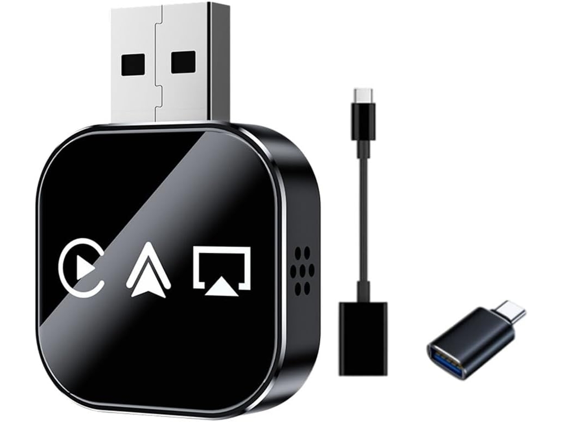 Adaptador Carplay Sem Airplay, Dongle Usb Android Auto, Conexão Com Fio