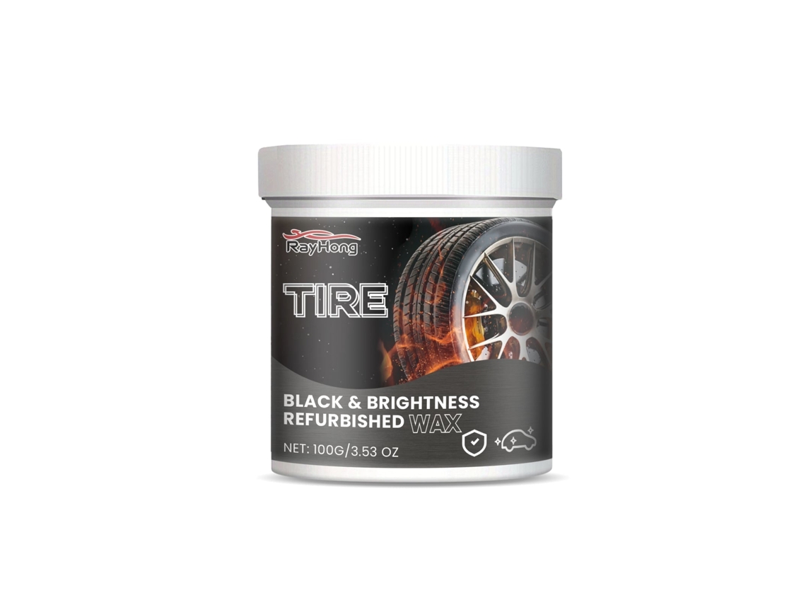 Creme para Pneus Rayhong com Limpeza, Polimento e Brilho LAXISCREED