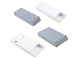 Organizador de Gaveta para Mesa com 4 Peças, Gaveta Expansível com Adesivo, Kit de Armazenamento Organizador de Gaveta Retrátil BRILVIBERA