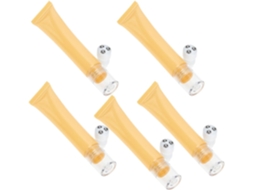Tubo Contour para óculos recarregáveis em plástico, 20g, portátil e leve, pacote com 5 unidades.