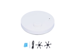 Aspirador Robô Inteligente Automático 3 em 1 Sucção 1500pa 70min Bateria Recarregável para Casa