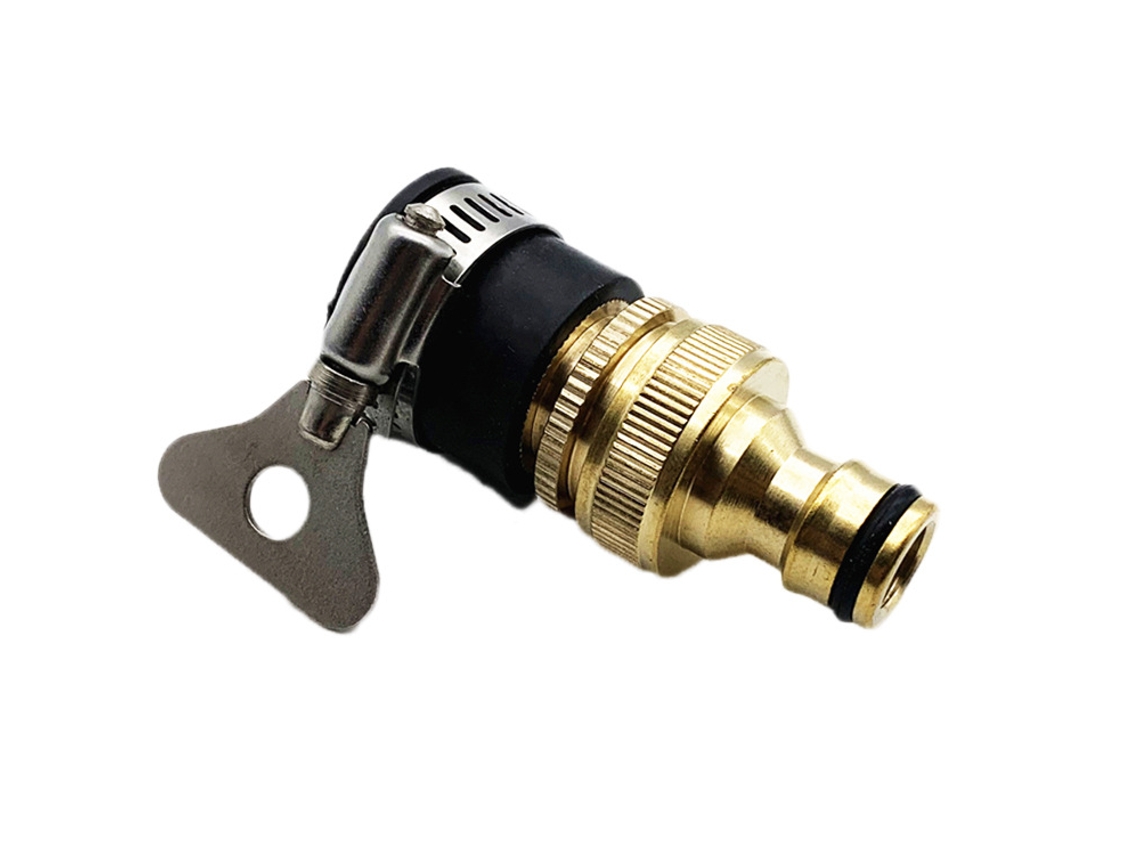 Adaptador Universal Para Torneira Redonda, Conexões De Mangueira De Latão Com Diâmetro De 4/6