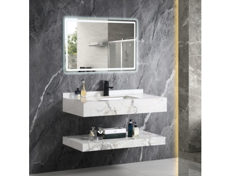 Lavatório Suspenso PURPLE GLOBE Infinity Grey 100X50X15