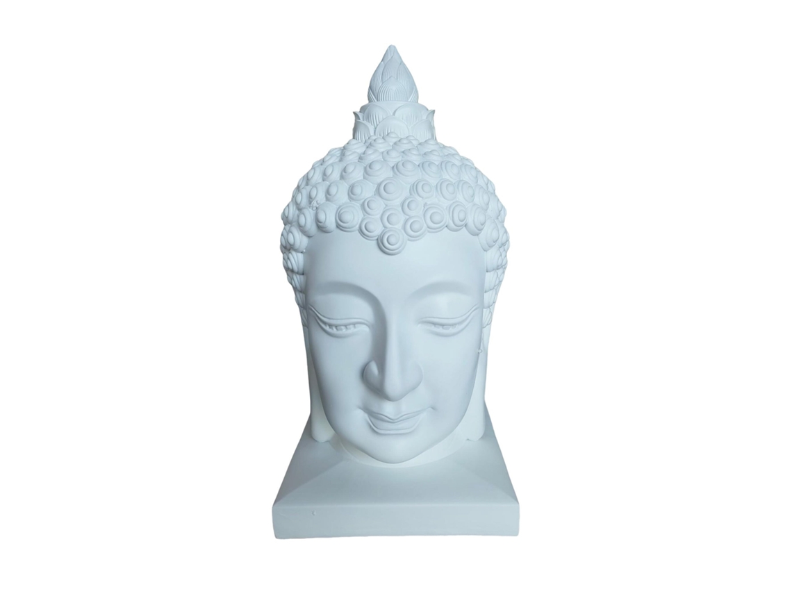 Escultura De Cabeça De Buda