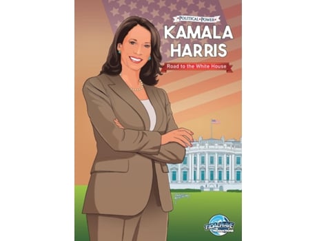 Livro Political Power Kamala Harris - Road to the White House de Mike Wellman (Inglês)