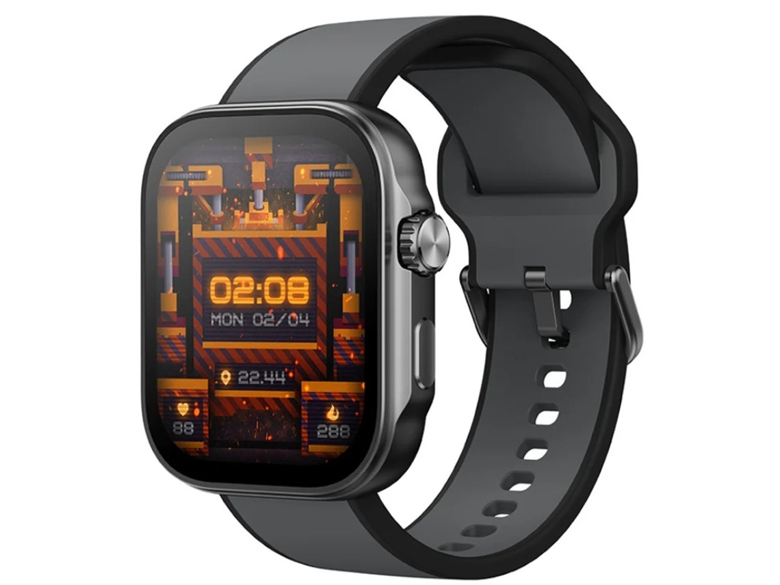 Smartwatch com tela grande de 1,99 polegadas que suporta monitoramento de frequência cardíaca e oxigênio no sangue. Monitoramento do sono. Bestvite