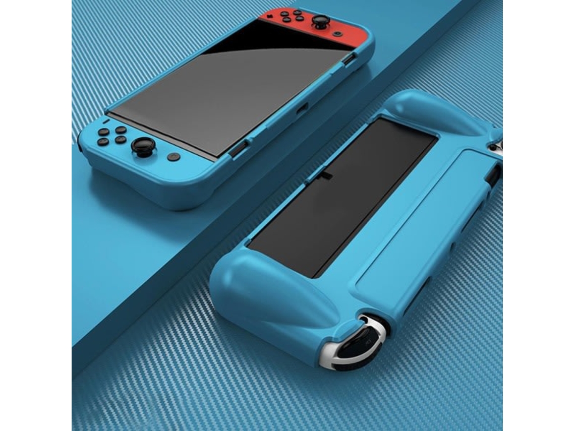 Capa Protetora para Console de Jogos Nintendo Switch Oled, Azul BRILVIBERA