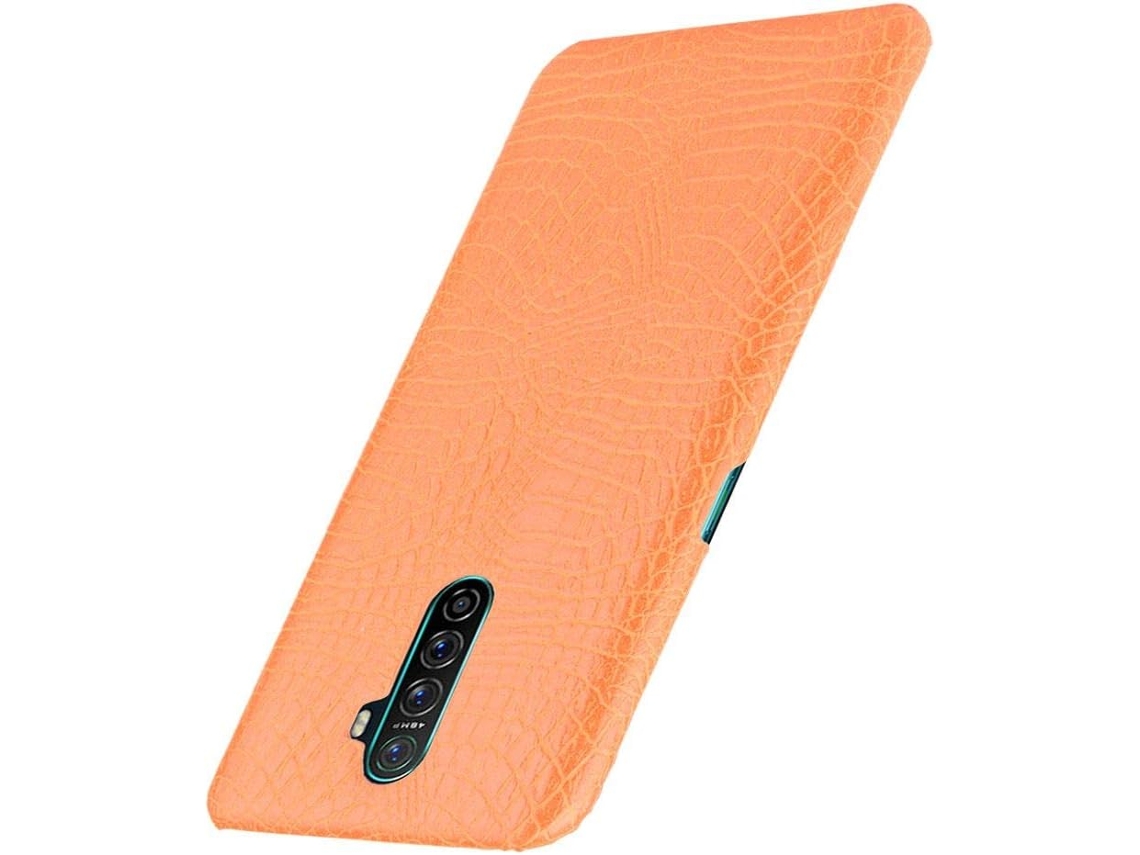 Capa Protetora Proteção Robusta Protege para Oppo Realme X2 Pro HONGWE. Madeira Castanho