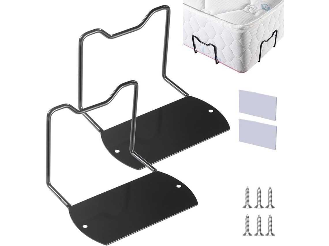 Trava Antiderrapante para Estrutura de Cama Barras Metal com Suporte Segurança e Design Evitar Que CHABERLU