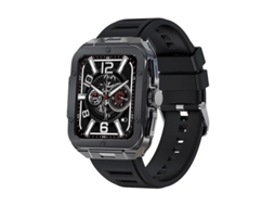 Smartwatch com tela sensível ao toque de 1,85" com monitoramento de frequência cardíaca, SpO2 e sono. 20 modos esportivos e assistente de voz. Bestvite.