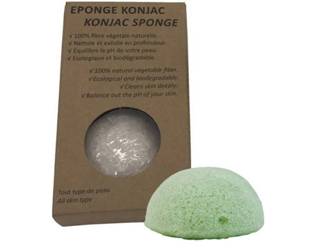 Esponja  Konjac com Aloé Vera (100 g)