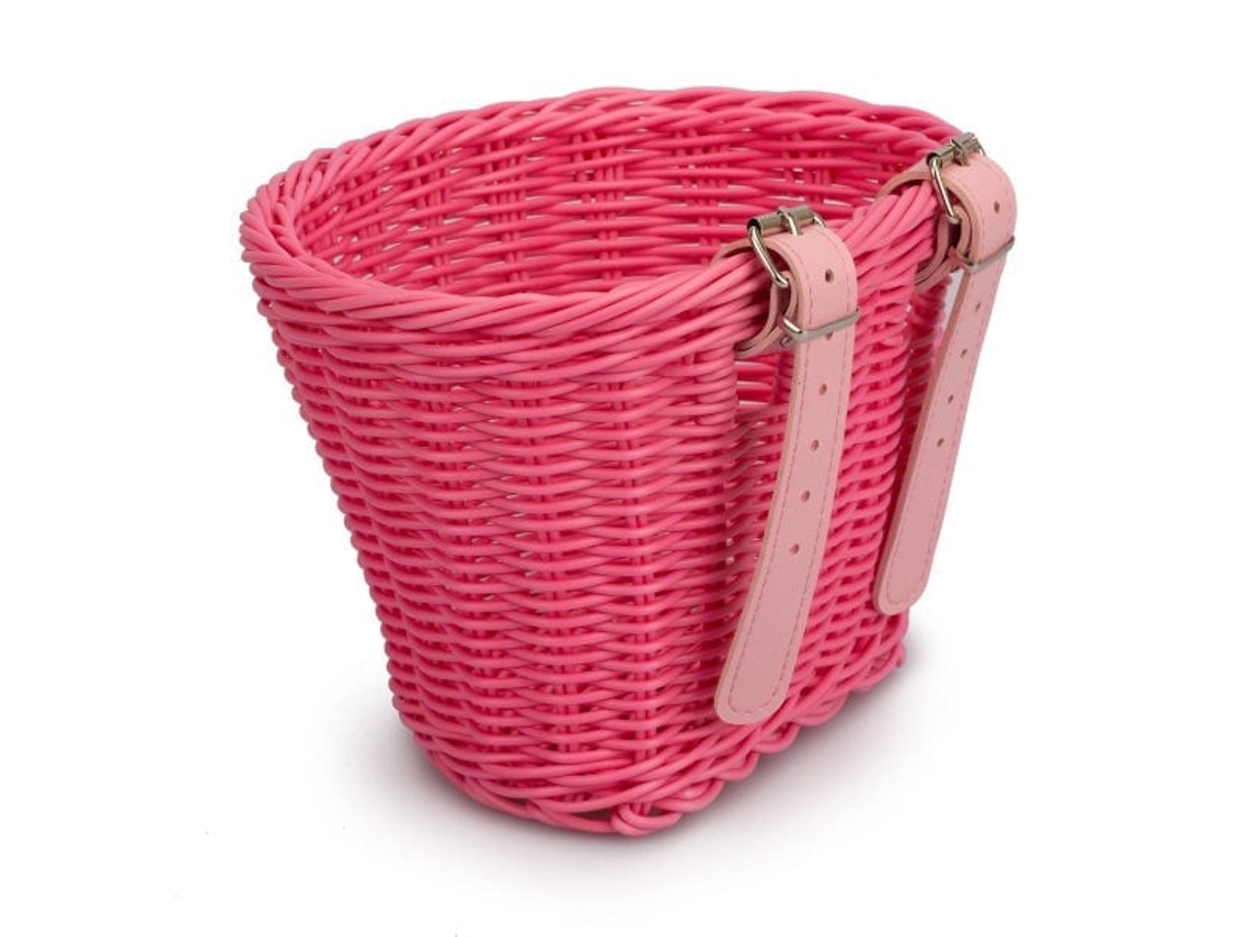 Cesta Dianteira para Bicicleta, Plástico, para Compras, Piqueniques, Deslocamentos Urbanos e Armazenamento no Guidão AQUAFORGE