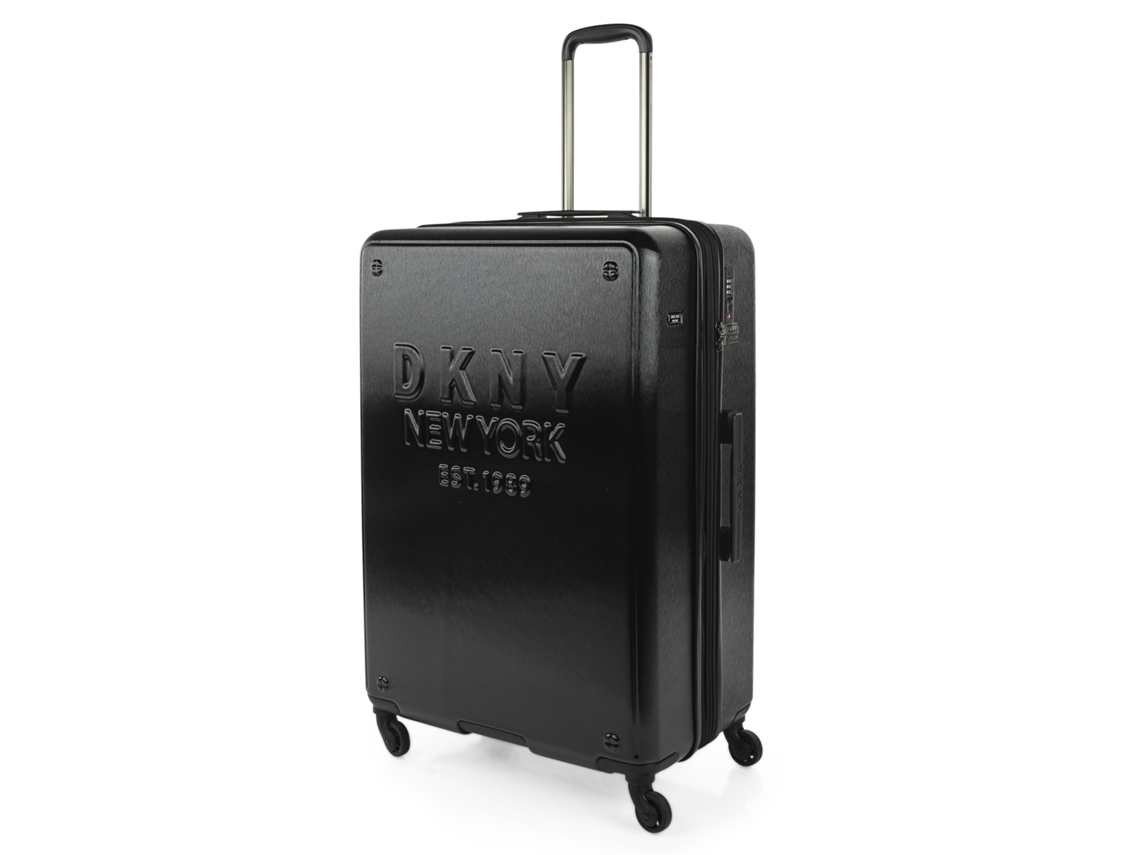 DKNY DKNY-904 Mala para Pc de Grandes Dimensões New Yorker Metálico Preto 50X76X30 Cm 99L