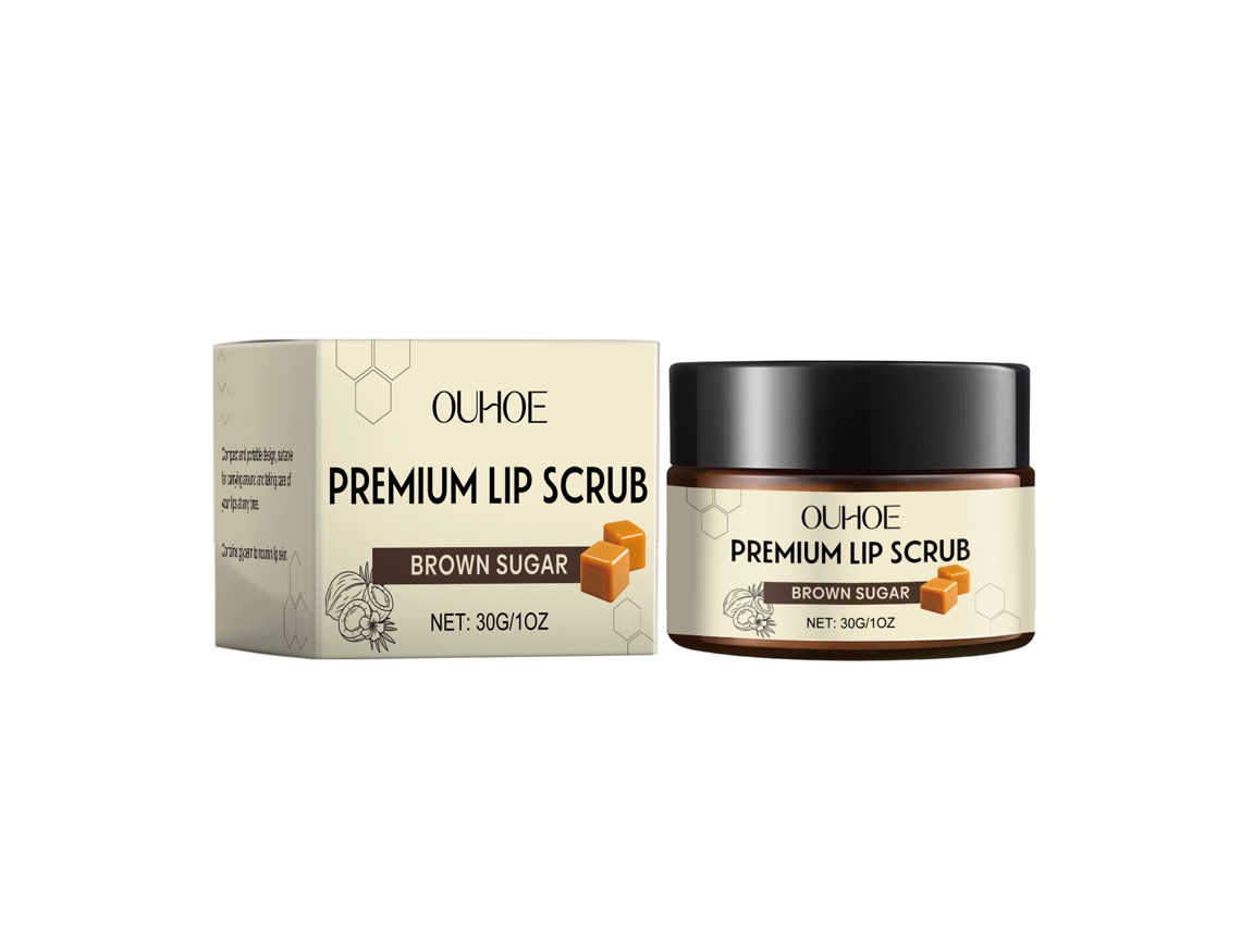 Scrub Labial Açúcar Mascavo Orgânico Natural