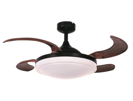FANAWAY Evora 36In 4Blade Ac Fan/Lt 2E27 Orb/Dk 3Sp-Rc