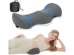 Almofada De Encosto, Travesseiro Lombar Ergonômico Em Espuma Viscoelástica, Alívio Da Dor Lombar E Ciática, Ideal Para Cama, Sofá E Carro