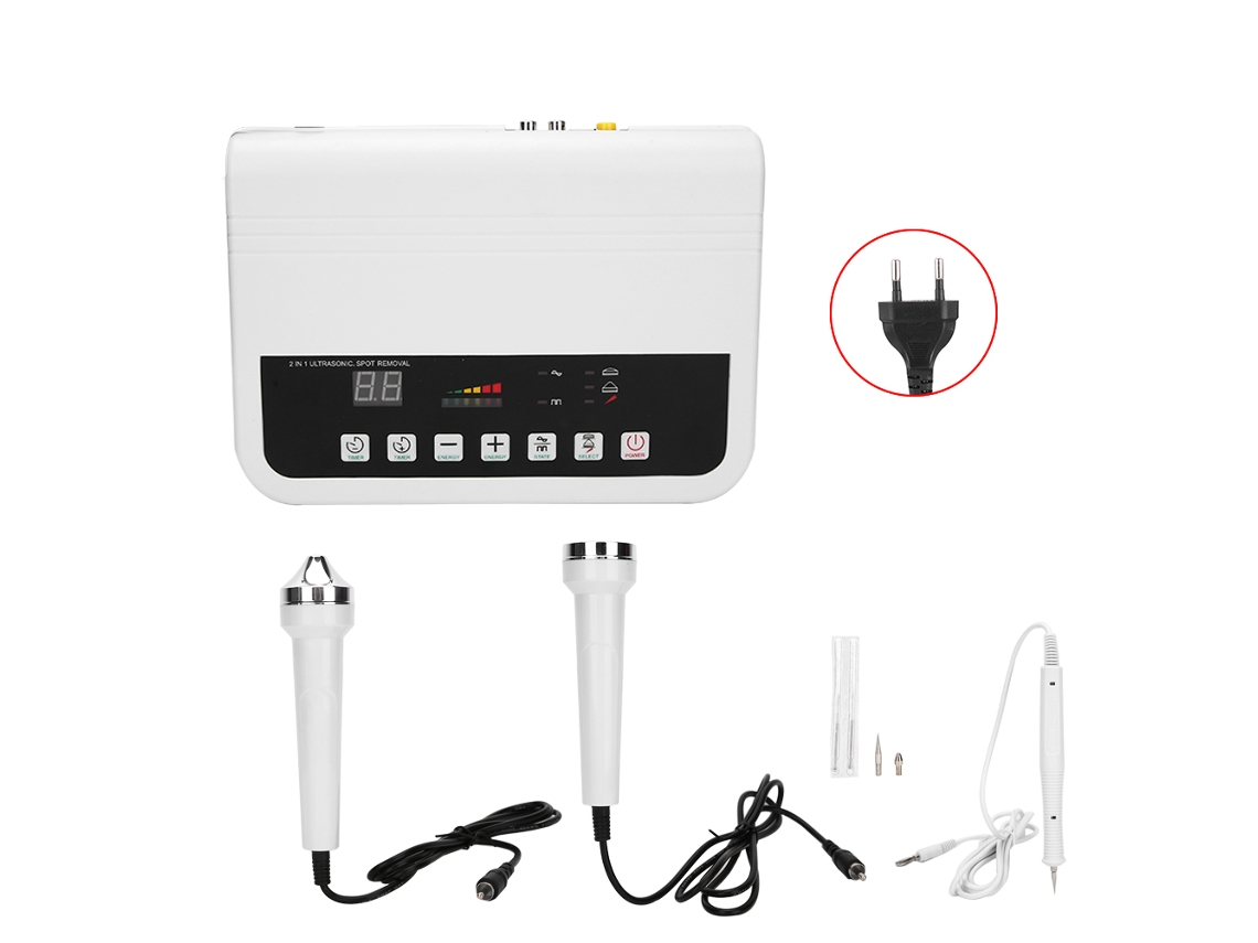 Máquina De Ultrassom Para Eliminação De Puntos E Manchas Cuidado Facial Desintoxicante Para Lar E Salão Plugue Eu 220v