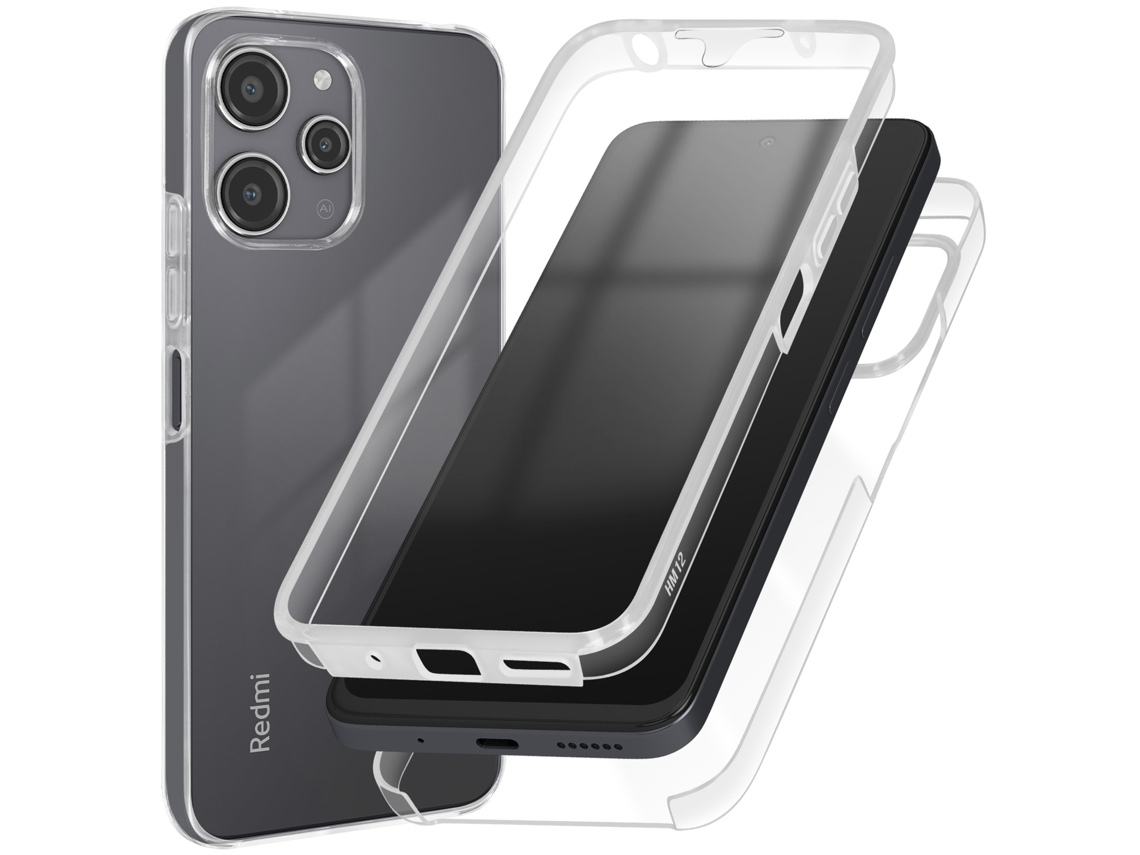 Capa Para Xiaomi Redmi 12 Acrílico Rígida Transparente