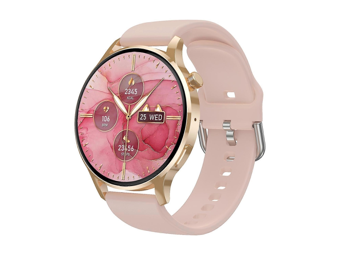 Smartwatch Watch3 Pro com tela AMOLED de 1,3 polegadas e carregamento sem fio, compatível com chamadas Bluetooth e NFC. Ly Ebike