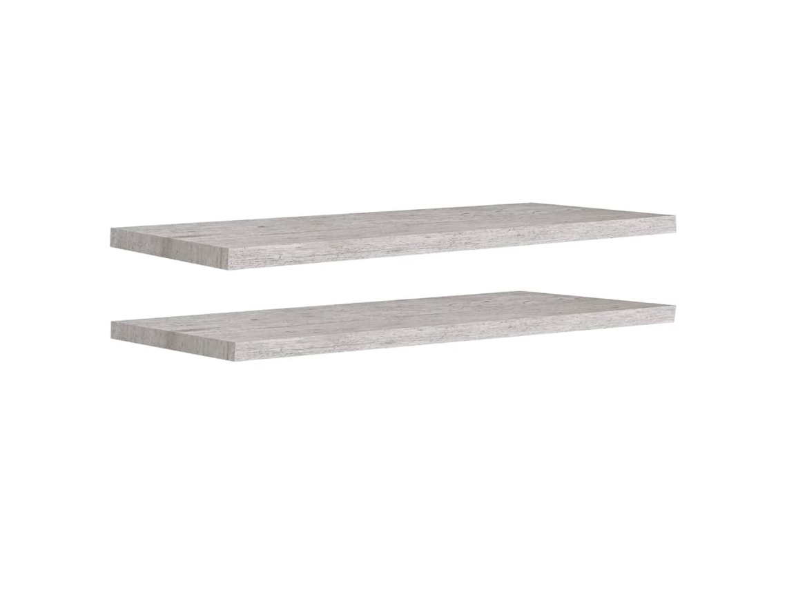 Wall Shelf, Wall Shelves Vidaxl Cinzeto Mdf (90 X 23.5 X 3.8 Cm)
