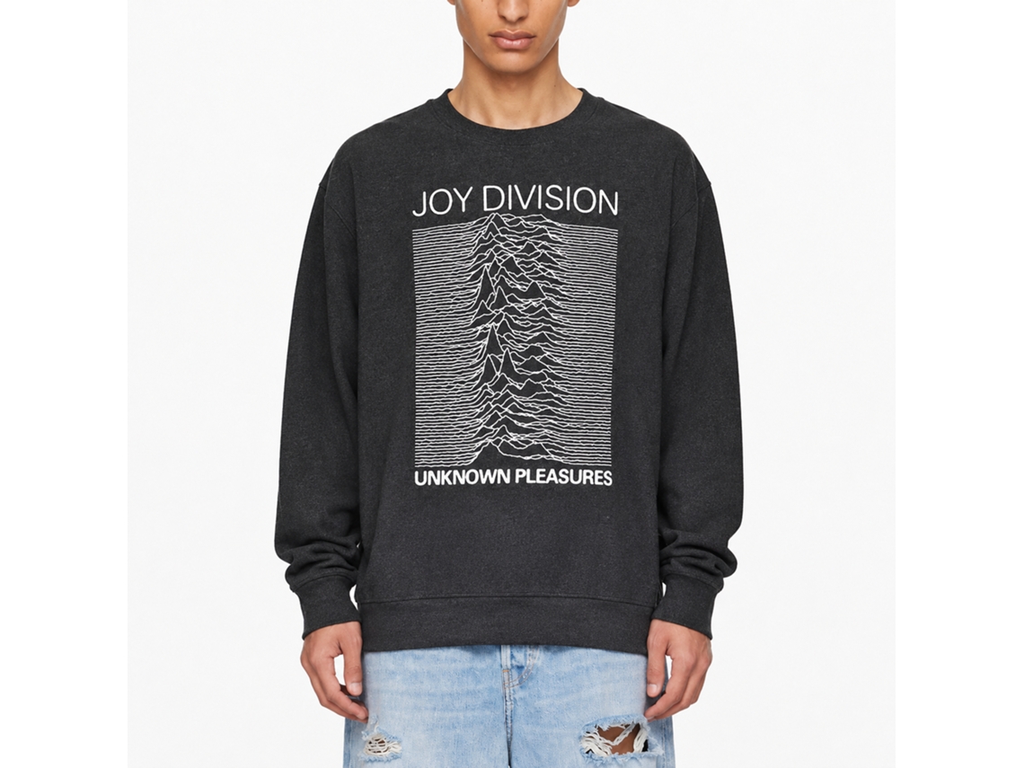 Joy Division Unknown Pleasures Sweatshirt Unisex Adults Size:l