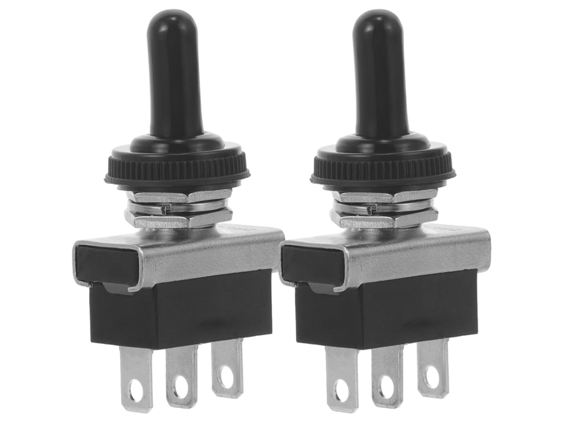 Interruptor Basculante De 2 Peças Para Carro E Barco, 12v