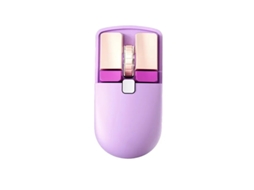 Rato Yizhood Sc320 Sem Fio Dual Mode Bluetooth 2.4 Recarregável Leve Pc Laptop Gamer Acessórios Presente Rosa