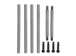 Conjunto de pinos de suspensão de aço para carro RC Losi Tenacity Pro brushless SCT 1/10 S/MARCA