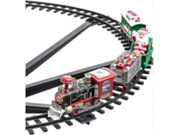 Trem De Natal Zk Movido A Bateria Com 33 Luzes E Melodia Natalina Decoração De Natal Ideal Hengjian