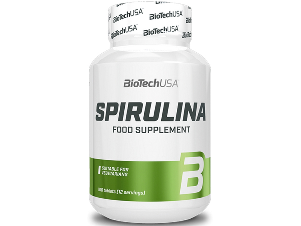 Suplemento Alimentar BIOTECHUSA Spirulina 100 Tabs