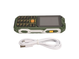 Telefone móvel 2g para idosos, tela 2,6 Pulgadas, bateria 16800 Mah, alto volume, botões grandes, desbloqueado, vermelho