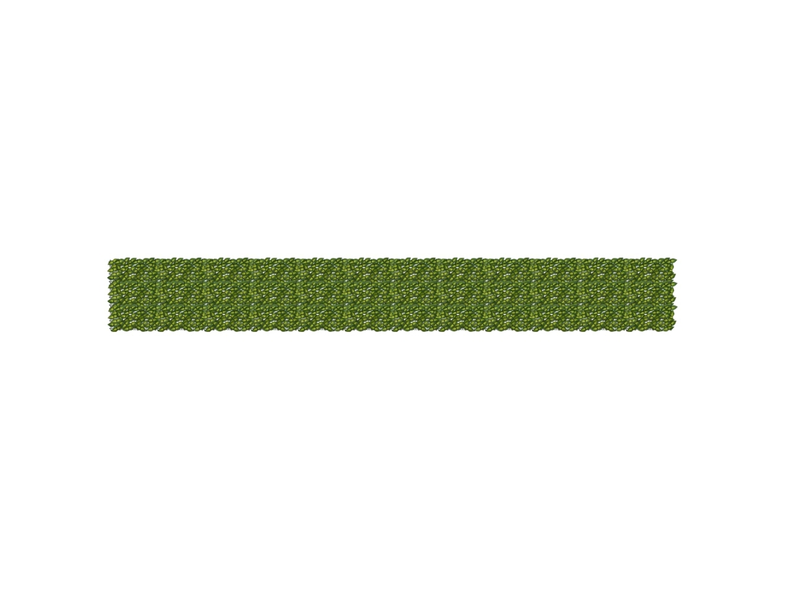 Vidaxl Tela De Varanda Com Folhas Verde E Amarelo 600 X 75 Cm