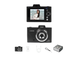 Câmera Digital 48mp Para Crianças Adolescentes Estudantes Vídeo 2.5k Zoom 16x Luz Led Presente