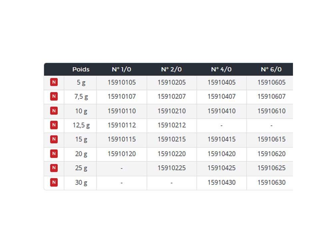 Daiwa Prorex Jig Head Round 6/0