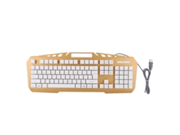 Teclado Gamer LAXISCREED (usb com Fio, Iluminado, À Prova de Água)
