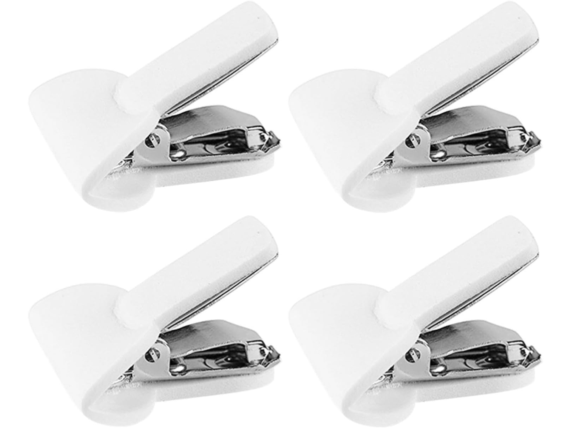 Conjunto De 4 Prendedores Antiderrapantes Para Lençóis E Edredons, Com Espuma E Metal Acolchoados, Para Manter Os