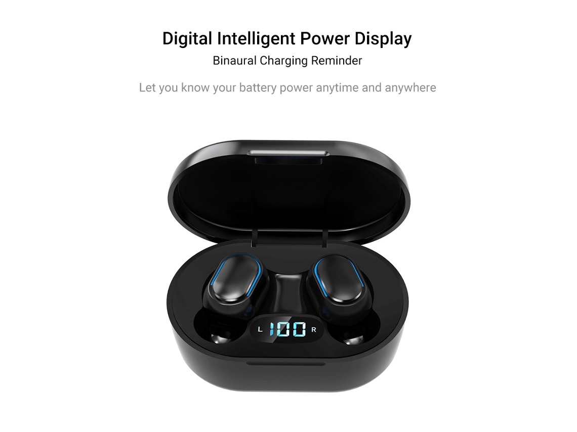 Fones de Ouvido True Wireless LAXISCREED Bluetooth 5.0 À Prova D'água