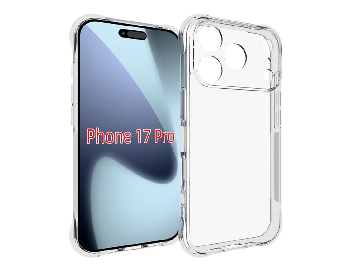 Capa De Tpu Espessa Para Iphone 17 Pro - Antiderrapante - À Prova De Choque
