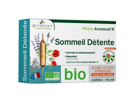 Les 3 Chênes Phyto Aromicell'R Sommeil Détente Bio 20 Ampolas LES 3 CHÊNES