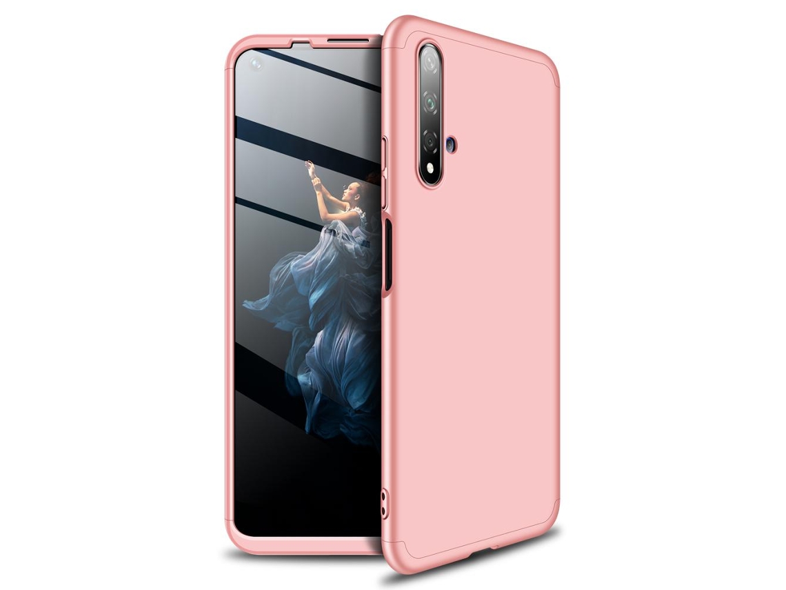 Capa Slim Armor 360º Frente e Verso Popsocket Multifunção Huawei Honor 20