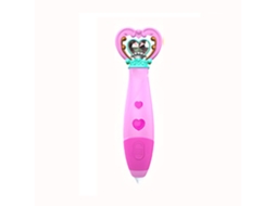Ats pluma de Impresión 3d Infantil com Design Cartoon Conjunto Educatsivo Usb Puzzle para Niños e Niñas Roxo