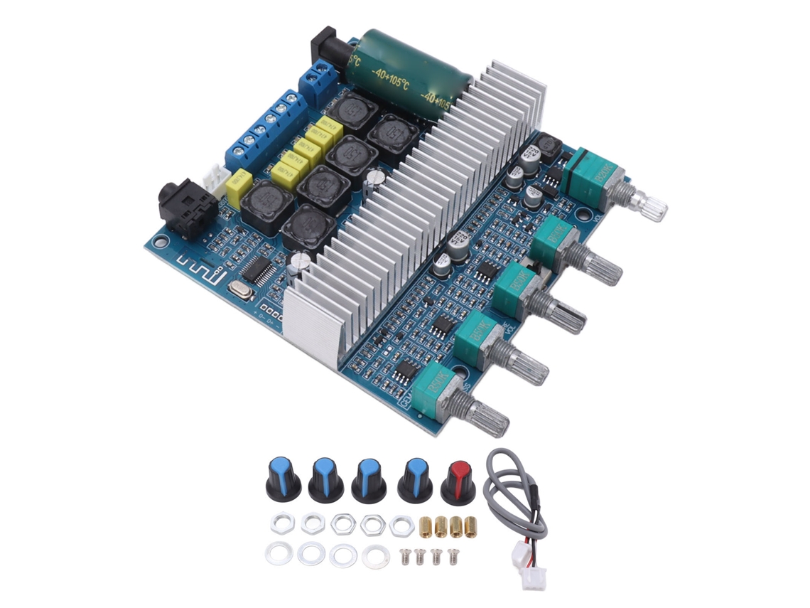 Placa de Amplificador Subwoofer Bluetooth 2.1 50w+50w+100w | S/MARCA