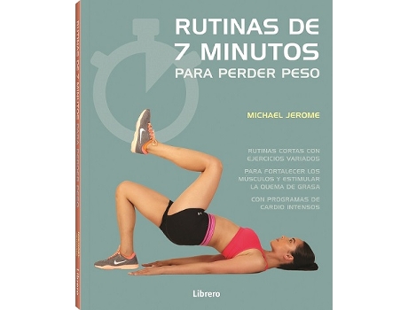 Livro 7 Minutos De Ejercicio Para Perder Peso de Michael Jerome (Espanhol)