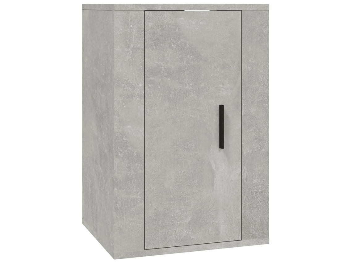 Móvel de parede para TV 40x34,5x60 cm, cimento Cinzento, EXCLUSIVO DA MAISON